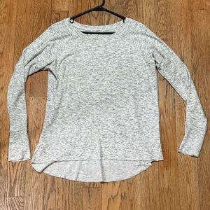 Michael Stars Light Gray Long Sleeve Tee